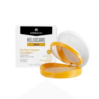 HELIOCARE 360º SPF 50+ OIL-FREE COMPACT PROTECTOR SOLAR 1 ENVASE 10 G COLOR PEARL