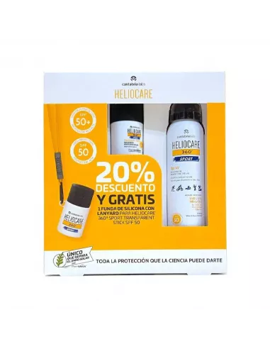Heliocare 360º Sport Spray Spf 50 + Sport Stick...