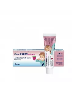 Fluor Kin Infantil Pasta Dentifrica 1 Envase 50 Ml Fresa