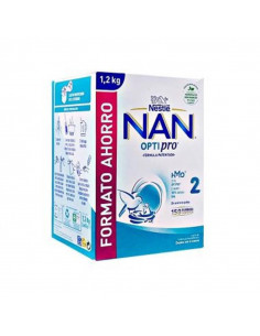 NESTLE NAN OPTIPRO 2 LECHE DE CONTINUACION 2 ENVASES 600...