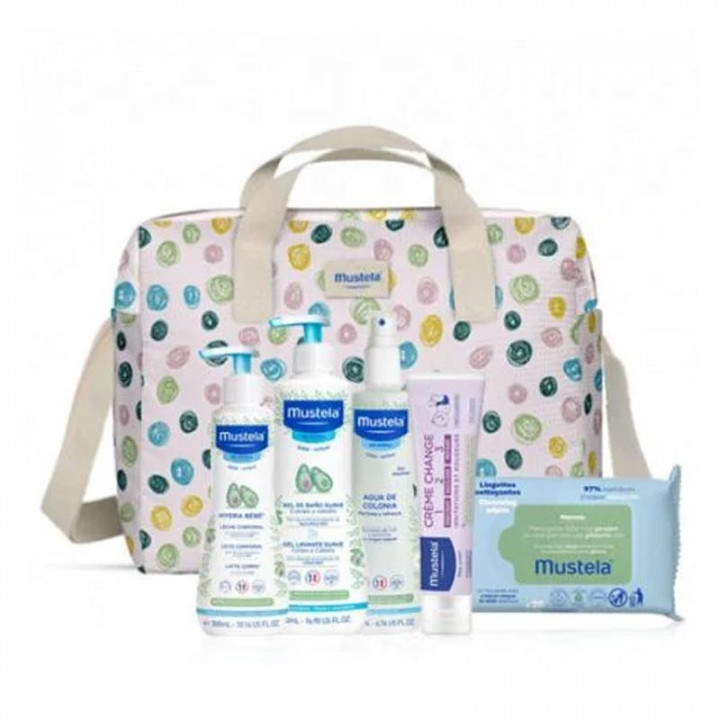 MUSTELA BOLSA DE PASEO LITTLE MOMENTS LUNARES