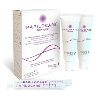 PAPILOCARE GEL VAGINAL 2 TUBOS X 40 ML