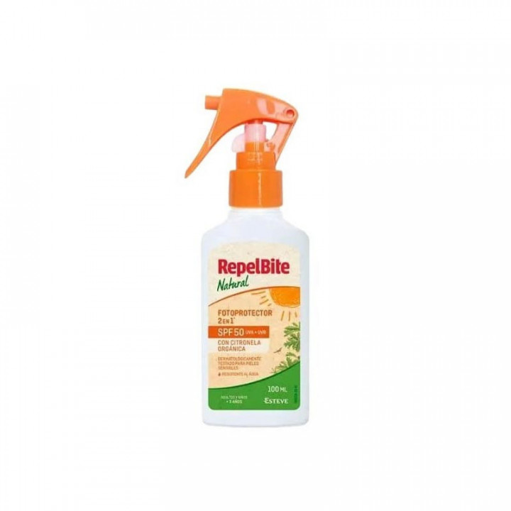 REPEL BITE NATURAL FOTOPROTECTOR INFANTIL SPF 50 1 ENVASE 100 ML