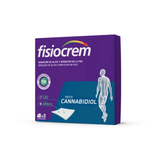 FISIOCREM PARCHE CANNABIDIOL 8 PARCHES