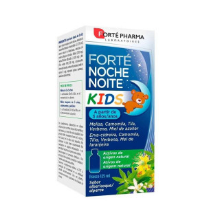 FORTE PHARMA NOCHE KIDS SOLUCION BEBIBLE 1 FRASCO 125 ML SABOR ALBARICOQUE
