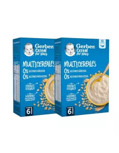 Gerber Multicereales 0% Azucares Añadidos Formato Ahorro...