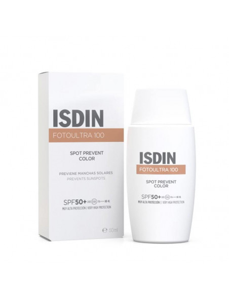 ISDIN FOTOULTRA 100 SPOT PREVENT COLOR SPF 50+ 1 ENVASE 50 ML