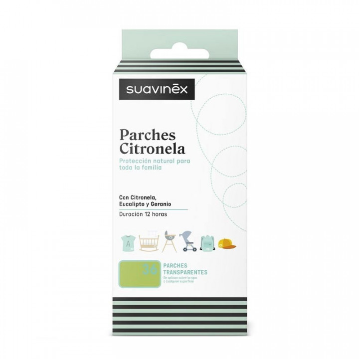 SUAVINEX PARCHES CON CITRONELLA 36 PARCHES