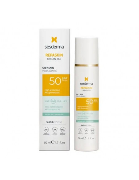 SESDERMA REPASKIN URBAN 365 OILY SKIN SPF 50 1 ENVASE 50 ML