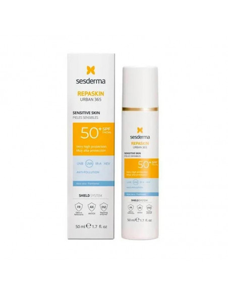 SESDERMA REPASKIN URBAN 365 SENSITIVE SKIN SPF +50 1 ENVASE 50 ML