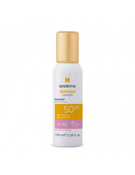 SESDERMA REPASKIN COMFORT SUN MIST BRUMA SOLAR SPF 50 GERANIO