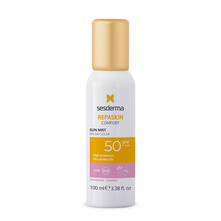 SESDERMA REPASKIN COMFORT SUN MIST BRUMA SOLAR SPF 50 GERANIO