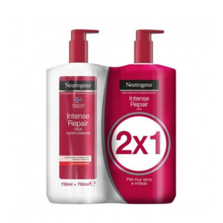 NEUTROGENA FORMULA NORUEGA LOCION CORPORAL REPARACION INTENSA PIEL MUY SECA Y RUGOSA 2 ENVASES 750 M