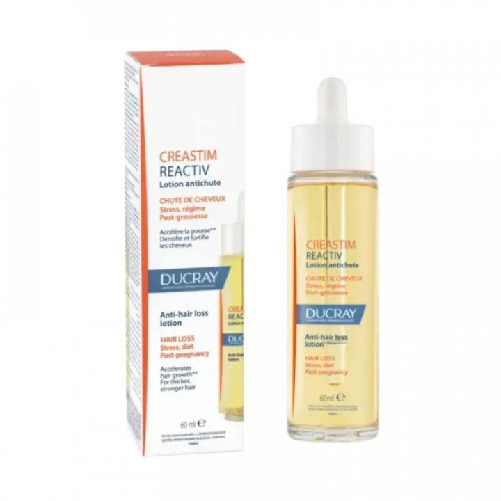 DUCRAY LOCION CREASTIM REACTIV ANTICAIDA DUCRAY 1 ENVASE 60 ML