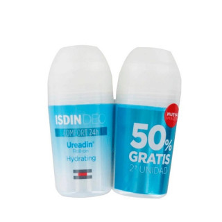 ISDINDEO COMFORT 24H UREADIN HYDRATING 1 ROLL ON  FORMATO AHORRO DUPLO 2X50 ML