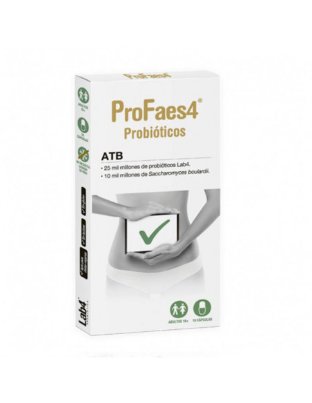 PROFAES4 ATB 10 CAPSULAS