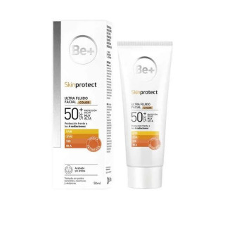 BE+ SKIN PROTECT ULTRAFLUIDO FACIAL SPF50+ 1 TUBO 50 ML COLOR