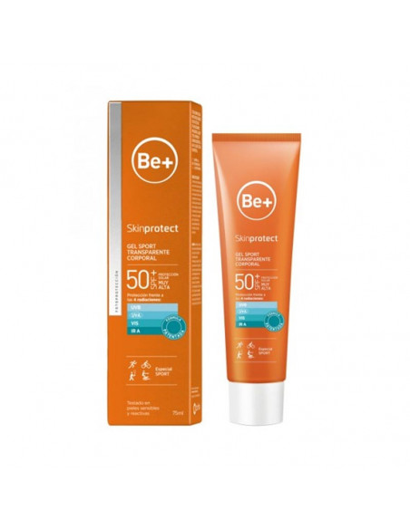 BE+ SKIN PROTECT GEL SPORT SPF50+ 1 ENVASE 75 ML