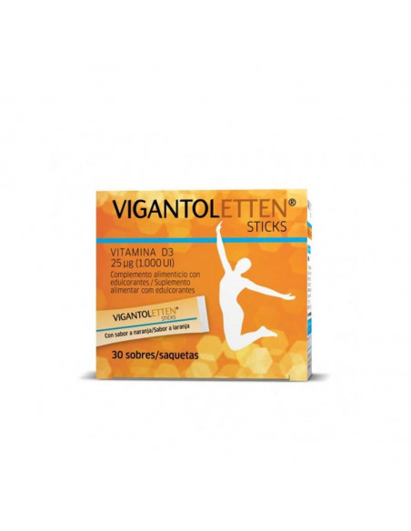 Vigantoletten Granul Vit D3 Sticks 30 Sobres