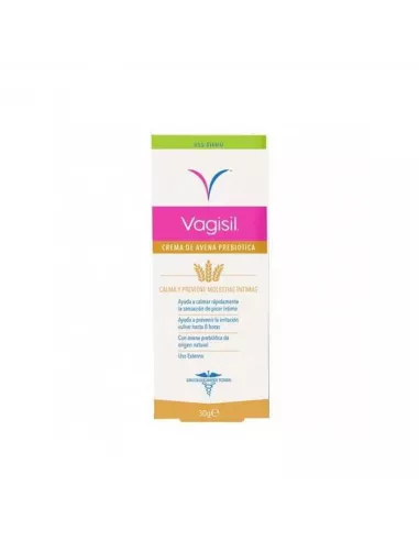 Vagisil Crema De Avena Prebiotica 1 Tubo 30 G