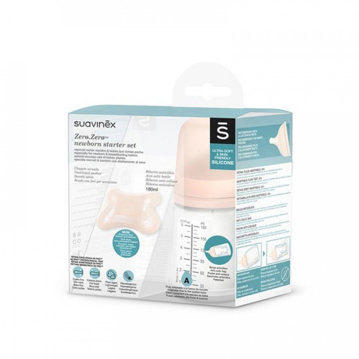 SUAVINEX ZERO ZERO NEWBORN STARTET SET CLARO