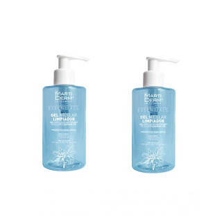 MARTIDERM GEL MICELAR LIMPIADOR FORMATO AHORRO 2X200 ML TODO TIPO DE PIEL LABORATORIO MARTÍ TOR