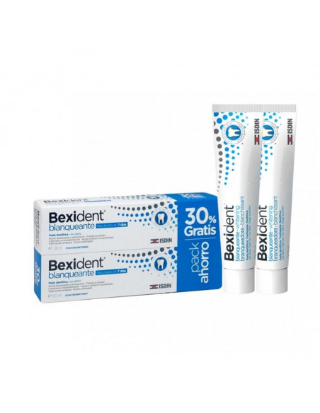 Isdin Bexident Blanqueante Pasta Dentifricaformato Ahorro Duplo 2X125 Ml