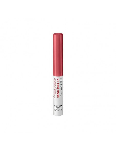 BETER LOOK EXPERT LIPSTICK CREAMY LIPS 1 UNIDAD COLOR 01 FREE ROSE