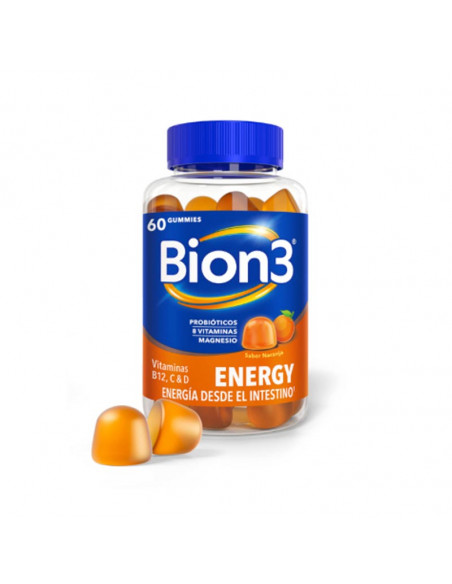 BION3 ENERGY 60 GUMMIES SABOR A NARANJA