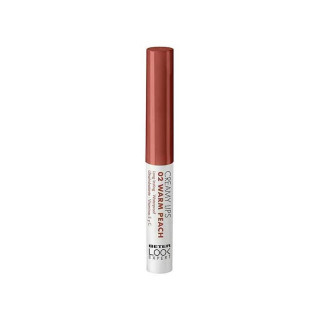 BETER LOOK EXPERT LIPSTICK CREAMY LIPS BETER 1 UNIDAD COLOR 02 WARM PEACH