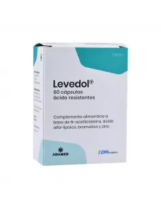 Levedol 60 Capsulas Acido Resistentes