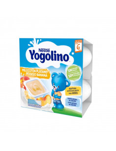 NESTLE YOGOLINO MELOCOTON PLATANO 4 ENVASES 100 G