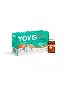Yovis Kids 10 Viales Bebibles 10 Ml Sabor Fresa