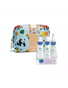 Mustela Neceser Jungla  Con Balsamo Gel Baño, Hydra Bebe...