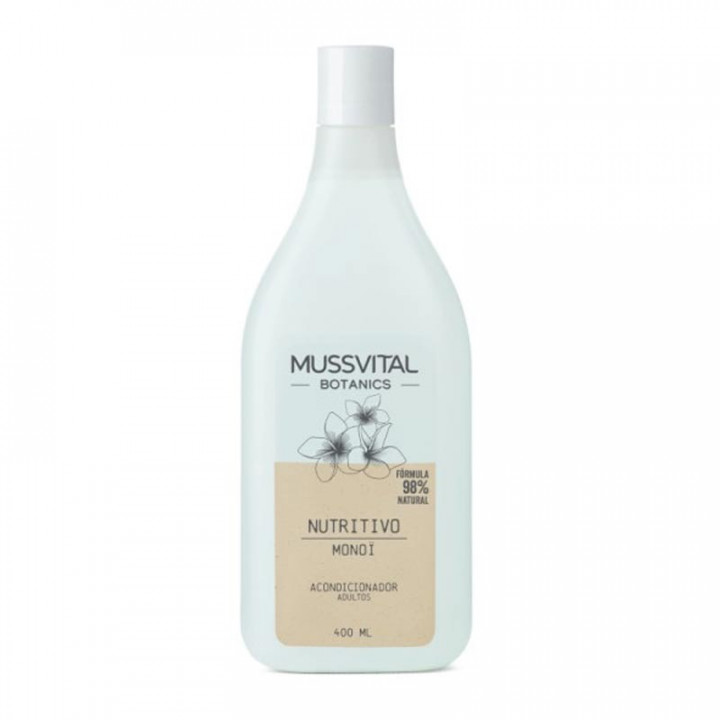 MUSSVITAL ESSENTIALS BOTANICS ACONDICIONADOR MONOI 1 ENVASE 400 ML