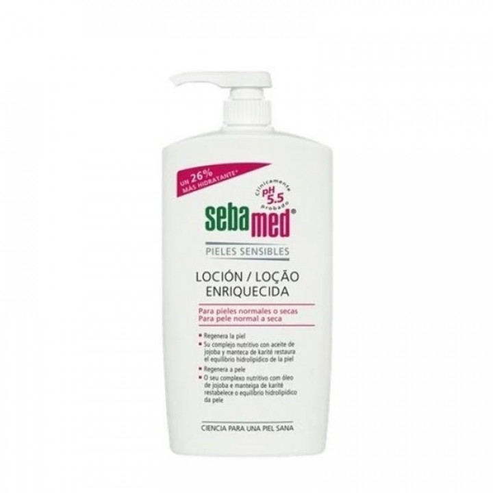 SEBAMED LOCION ENRIQUECIDA 1 ENVASE 400 ML