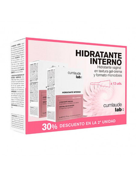 CUMLAUDE LAB: HIDRATANTE INTERNO GEL CREMA 36ML 2X6 MONODOSIS DE 6ML PROMO 25%DTO 2ªUNIDAD