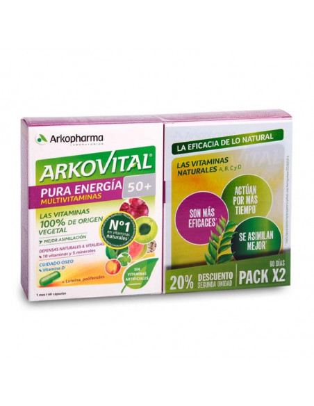 Arkovital Multivitaminas Pack De 2X60
