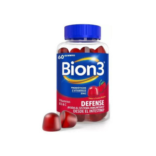 BION3 DEFENSE 60 GUMMIES SABOR A FRUTOS ROJOS