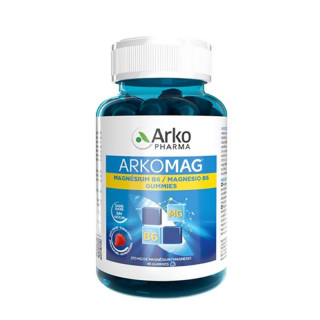 ARKOMAG MAGNESIO B6 45 GUMMIES SABOR FRESA