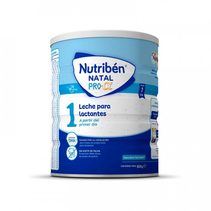 NUTRIBEN LECHE NATAL INICIO A PARTIR DE 0 MESES FORMATO AHORRO 800 G ALTER FARMACIA