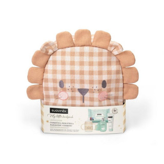 SUAVINEX MOCHILA INFANTIL LEON 1 ENVASE CREMA DEL PAÑAL 300 ML + 1 ENVASE BABY COLOGNE 100 ML + BIBE