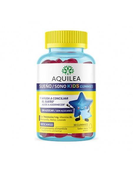 Aquilea Sueño Kids Gummies 30 Gummies Sabor Mora