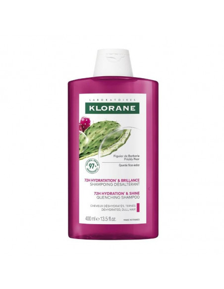 KLORANE CHAMPU HIDRATANTE AL HIGO DE BARBARIA 1 ENVASE 400 ML