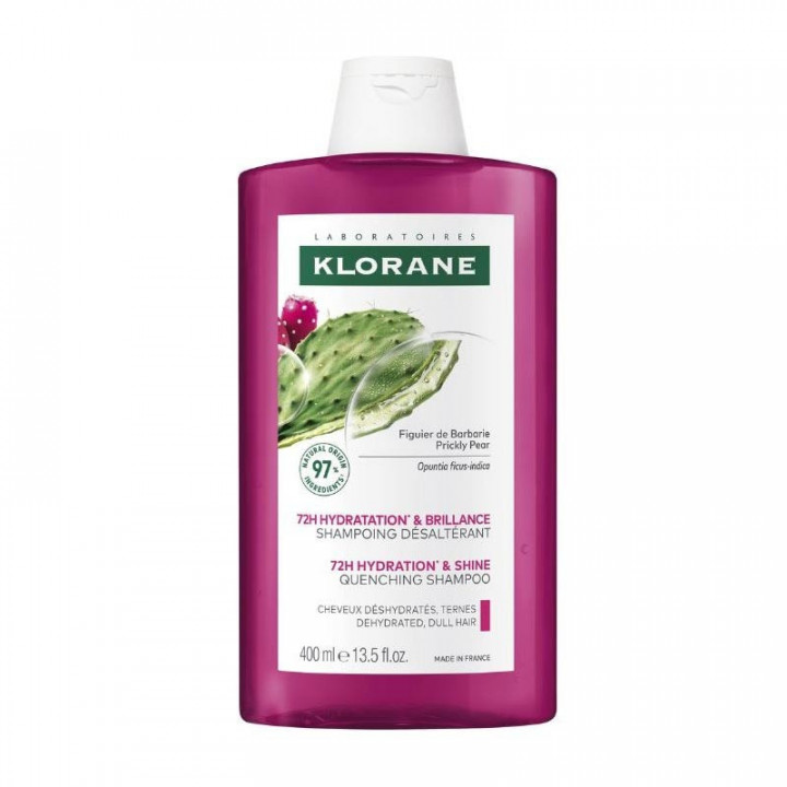 KLORANE CHAMPU HIDRATANTE AL HIGO DE BARBARIA 1 ENVASE 400 ML