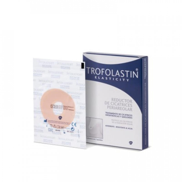 CARRERAS TROFOLASTIN ELASTICITY REDUCTOR DE CICATRICES PERIAREOLAR 3 BLISTER 2 APOSITOS