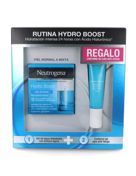 Neutrogena Hydro Boost Gel De Agua + Contorno De Ojos Anti-Fatiga 1 Envase 50 Ml + 1 Envase 15 Ml Pa