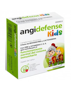 ANGIDEFENSE KIDS 12 SOBRES 1,5 G SABOR FRESA