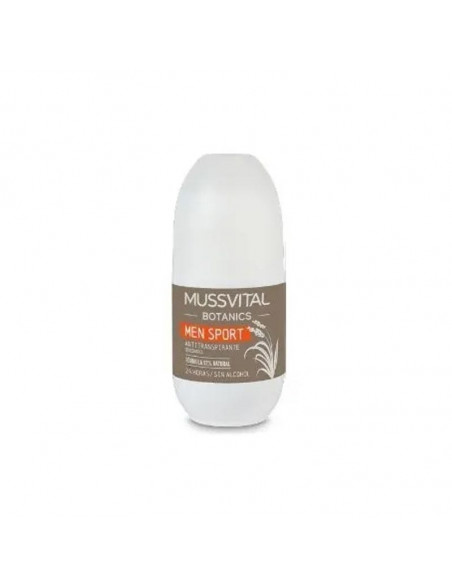 MUSSVITAL ESSENTIALS BOTANICS ANTITRANSPIRANTE MEN SPORT ARROZ 1 ENVASE 75 ML