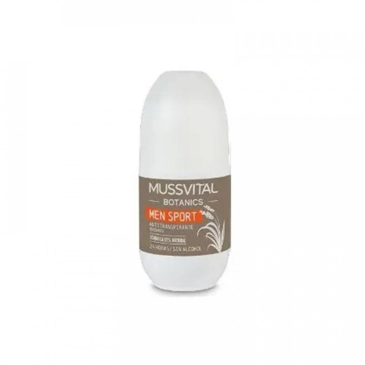 MUSSVITAL ESSENTIALS BOTANICS ANTITRANSPIRANTE MEN SPORT ARROZ 1 ENVASE 75 ML